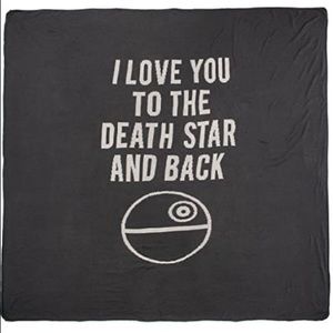 Star Wars Death Star Cotton Knit Blanket